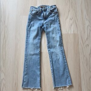 Joe’s cropped stretch jeans 25
